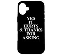 Arm Injury Apparel - Funny Best Injuries Design Case for iPhone 16 Plus