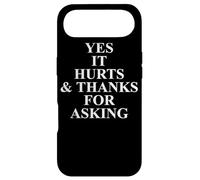 Arm Injury Apparel - Funny Best Injuries Design Case for iPhone Air