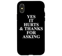 Arm Injury Apparel - Funny Best Injuries Design Case for iPhone X/XS