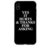 Arm Injury Apparel - Funny Best Injuries Design Case for iPhone XS Max