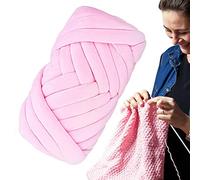 Arm Knitting Yarn,Giant Yarn for Hand Knit Blanket | 1 Roll/20 Yards Chunky Yarn for Arm Knitting Crochet for Making Blankets, Doormats, Cat Houses, Cushions, Pillows, Crafts