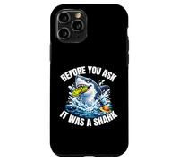 Arm, Leg Amputee Funny Shirts Before You Ask It was A Shark Case for iPhone 11 Pro