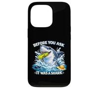 Arm, leg Amputee Funny Shirts Before You Ask It was A shark Case for iPhone 13 Pro