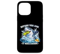 Arm, leg Amputee Funny Shirts Before You Ask It was A shark Case for iPhone 13 Pro Max