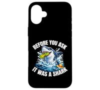 Arm, Leg Amputee Funny Shirts Before You Ask It was A Shark Case for iPhone 16 Plus