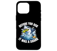 Arm, Leg Amputee Funny Shirts Before You Ask It was A Shark Case for iPhone 16 Pro Max