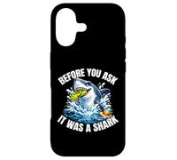 Arm, Leg Amputee Funny Shirts Before You Ask It was A Shark Case for iPhone 17