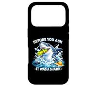 Arm, leg Amputee Funny Shirts Before You Ask It was A shark Case for iPhone 17 Pro
