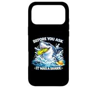 Arm, leg Amputee Funny Shirts Before You Ask It was A shark Case for iPhone 17 Pro Max