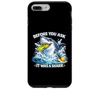 Arm, leg Amputee Funny Shirts Before You Ask It was A shark Case for iPhone 7 Plus/8 Plus