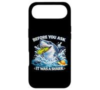 Arm, leg Amputee Funny Shirts Before You Ask It was A shark Case for iPhone Air