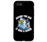 Arm, Leg Amputee Funny Shirts Before You Ask It was A Shark Case for iPhone SE (2020) / 7/8