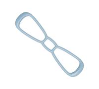 Arm Resistance Bands - 140 Grams Lightweight, Elastic Pull String, Figure Eight Tube | Bodybuilding Muscle Toning Fitness Exercise Leg Hip Lifting Travel Portable Office Break Training Accessories