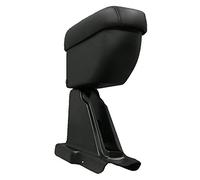 AUTO-STYLE Arm rest Artificial leather compatible with Smart Fortwo/City/Coupe/Convertible 2007-, Black