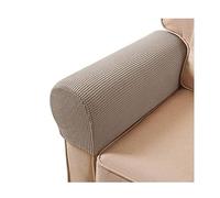 Arm Rest Covers Sofa Set of 2 Stretch Armchair Couch Non-Slip Furniture Protector Slipcovers for Chair Sofa Couches Recliner (Sand)