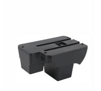 Arm Rest for Car Fit For VW Volkswagen Polo 2019-2024 Dual Layer Large Space Central Store Box Usb 2020 2021 2022 2023(Base Only)