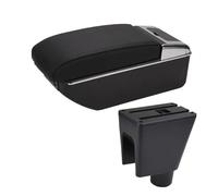 Arm Rest for Car For Chevrolet For Spark For III For Aveo T200 Armrest Console Storage Box Decoration Accessories Interior Part Armrest Box(B Black black 7USB)