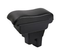 Arm Rest for Car For Fit/For Jazz GE Central Armrest Storage Box Elbow Support For Drivers And Passengers Armrest Box(B-No USB-Black line)
