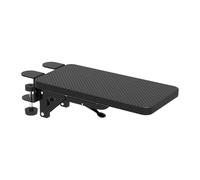 Arm Rest for Desk, Foldable Cushion with Clip, No Drilling, Computer Armrest Desk Extension, for Office, School, Home, Student Room, Table, Chair, Computer, Work, Learning