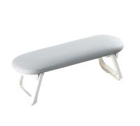Arm Rest For Nails Nail Art Hand Pillow Suit Portable Foldable Easy To Clean Comfortable Non-slip(Grey)