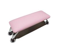 Arm Rest For Nails Nail Tech Professional Big Arm Rest Cushion Manicure Hand Spa Salon Pillow Stand For Comfortable Feet And Leg Support(Pink-Silver Stand)