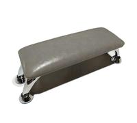 Arm Rest For Nails Nail Tech Professional Big Arm Rest Cushion Manicure Hand Spa Salon Pillow Stand For Comfortable Feet And Leg Support(Grey-Silver Stand)