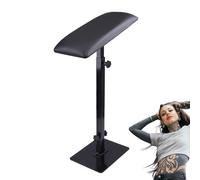 Arm Rest, Steady Support Stand with Sponge Pad, Strong Steel Chair, Professional Armrest Holder with Folding Style, Adjustable Height Tattooing Tool for Studio Lovers and Families