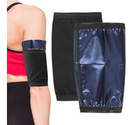 Arm Shaper - 2-Piece Adjustable Compression Sleeves for the Arms, Sauna and Sweat Arm Trainer, for Men and Women for Home Weight Loss Training Fitness Sports and