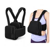Arm Sling for Broken Arm Shoulder Immobiliser Brace for Rotator Cuff Injury Dislocated Fractured Elbow Support Lightweight Breathable Strap for Men and Women