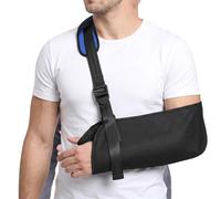 Arm Sling Shoulder Immobilizer Support for Women Men Shoulder Injury | Breathable & Adjustable, Versatile, with Foam Neck Pad, Fits for Left Right Hand