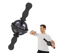 Arm Strength Exerciser Gyroscope, 200 Kg Isometric Resistance, LED Light, for Forearm Workout and Muscle Training