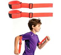 Arm Swing Trainer for Track and Field Training Equipment,90° Running Form Aid,Track Essentials Adjustable Running Arm Position Corrector for Youth Athletes Speed and Agility Sprinting（Orange）