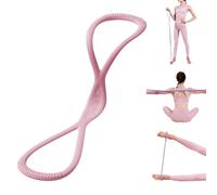 Arm Trainer Resistance Bands - Pull-Up Band in the Shape of 8, Fitness Bands for Home Training, Gymnastics, Pilates, Open Back and Shoulders (Pink, 25 lbs)