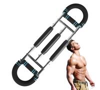 Arm Trainer, U Shape Chest Workout Tool, 20-100 kg, Adjustable Strength Training Equipment for Gym, Boxing, Fitness, Muscle Building, Upper Body Exercise, Sports Conditioning, 6.69 x 27.56 Inches