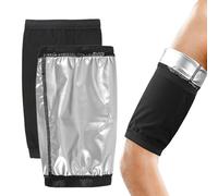 Arm Training Device, 2-Piece Adjustable Training Arm Shaper, Arm Trimmer Strap, for Men and Women, for Home Weight Loss, Training, Fitness, Sports and