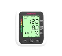 Arm Type Blood Pressure Monitor LCD Digital Display One-touch Operation Blood Pressure Monitor Portable Tow Memories Blood Pressure Monitor