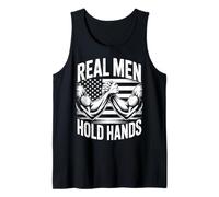 Arm Wrestling American Flag Strength Athlete Tank Top