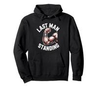 Arm Wrestling Champion Last Man Table Wins Always Standing Pullover Hoodie
