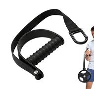 Arm Wrestling Strap, Forearm Training Belt, Adjustable Strength Attachment with High-Tension Build, Professional Barbell Gripper, Gym Gear with Industrial Style, Lifting Tool for Home Workout