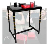 Arm Wrestling Table Heavy Duty Competition Equipment for Strength Training and Tournaments (Black)