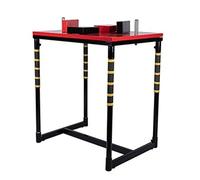 Arm Wrestling Table Muscle Exerciser Indoor Office Fitness Equipment Arm Wrestling Dest Steel Material Gym Club Machine(Red)