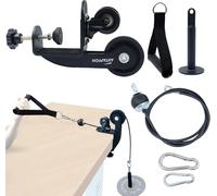 Arm Wrestling Training Equipment, Arm Wrestling Training Table Pulley Cable System, Fitness Wrist & Forearm Strengtheners for Adults Professional and Biceps Training