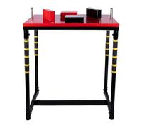 Arm Wrestling Training Equipment Table, Professional Wrist Strength Battle Board Training Support Plate, Fitness Competition Game Machine, Home Office Family Fighting Wrist Equipment(Red)