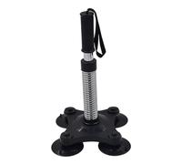 Arm Wrestling Training - Steel Construction, Anti-Slip Handle Grip, Adjustable 35 To 50 Pound opposition, 4 Suction Cup Base, Compact Arm Strength Device | Effective Wrist Muscle Builder For Men