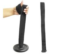 Arm Wrestling Training Strap, Hand Grip Strength Tool, Wrist Roller Attachment, Forearm Developer Device, Gym Bag Accessory, Professional Puller Item, Durable Nylon Webbing For Weights Barbell