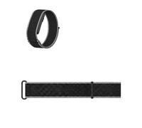 Arm & Wrist Bands for Garmin CIRQA, L-XL Hook & Loop Strap for Running Gym,Breathable Quick-Dry Fitness Tracker Band for Upper Arm & Ankle,Adjustable Sport,Charcoal Black
