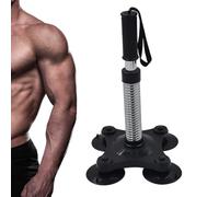 Arm Wrist Training - Steel Construction, Non-Slip Handle, Adjustable from 35 to 50 Pounds, Base with 4 Suction Cups, Compact Arm Strength Device, Effective Muscle Building for the Wrist