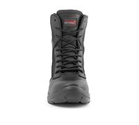 ARMA A6-WARRIOR, S3 Side Zip Combat Safety Boot, Water Resistant, Moisture Wicking Lining, Penetration Resistant (numeric_13)