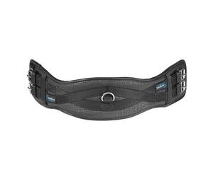 ARMA Anti-Chafe Dressage Girth with Elastic Black - 20 Inches