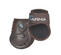 Arma Carbon Horse Fetlock Boots Brown (Cob)